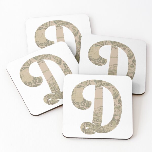 Item preview, Vintage Travel Letter D designed and sold by Wenkatdesigns.