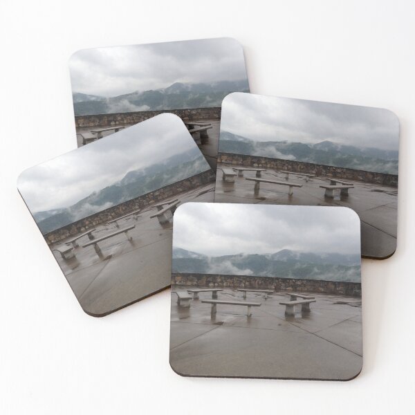 Item preview, Rainy mountain lookout designed and sold by lattes-and-rain.