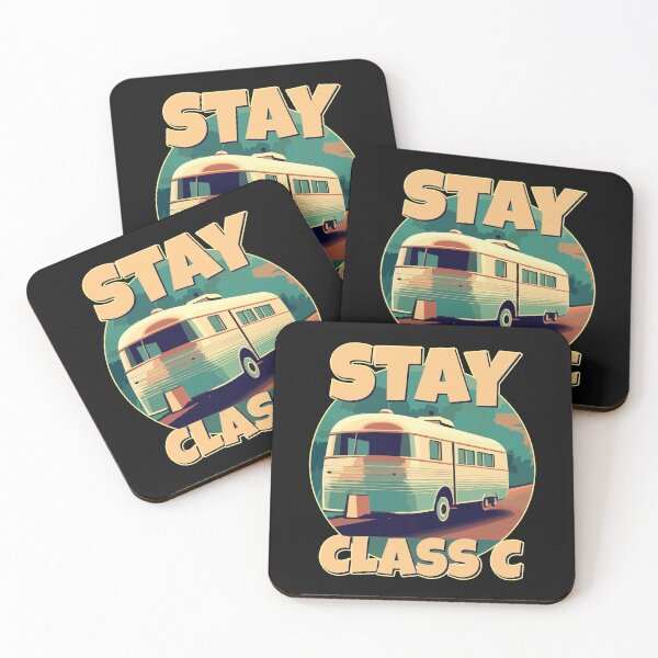 Item preview, Stay Class C Camping RV Funny Glamping Happy Camper designed and sold by danielliamgill.