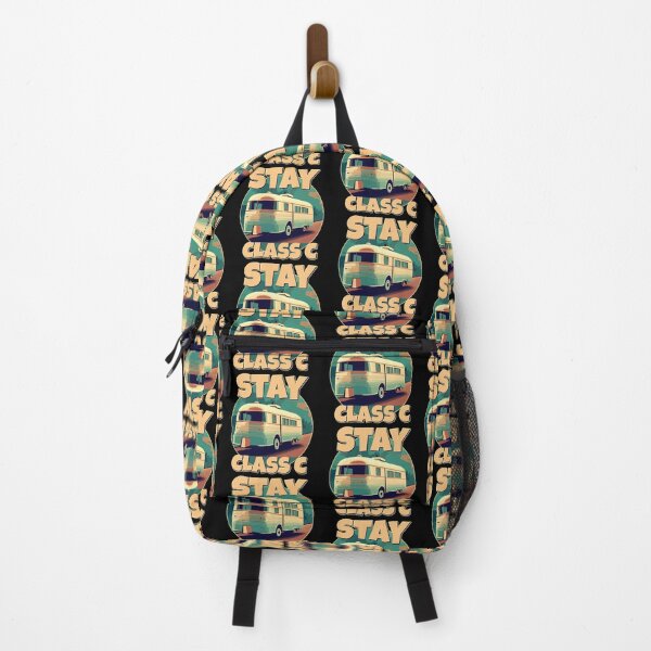 Item preview, Stay Class C Camping RV Funny Glamping Happy Camper designed and sold by danielliamgill.