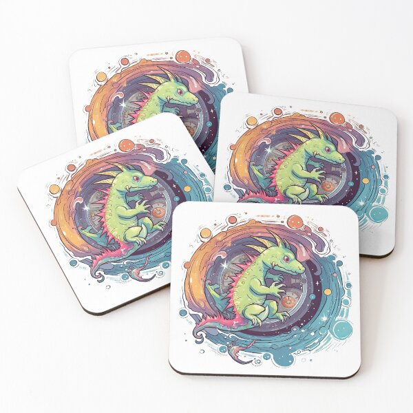 Item preview, Galactic Dragon Time-Travel: Unleash Cosmic Wonders designed and sold by DooodleGod.