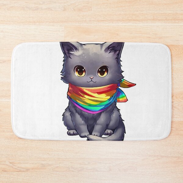 Item preview, Pride kitty designed and sold by CritterCulture.