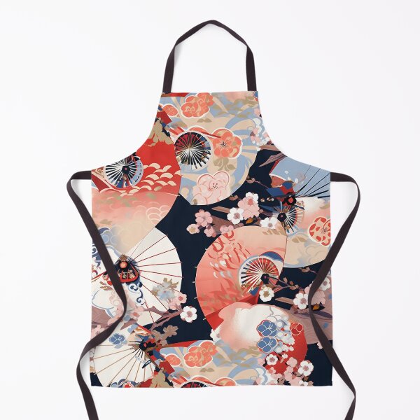 Item preview, Kimono Print Fans in flight designed and sold by BopBopShop.
