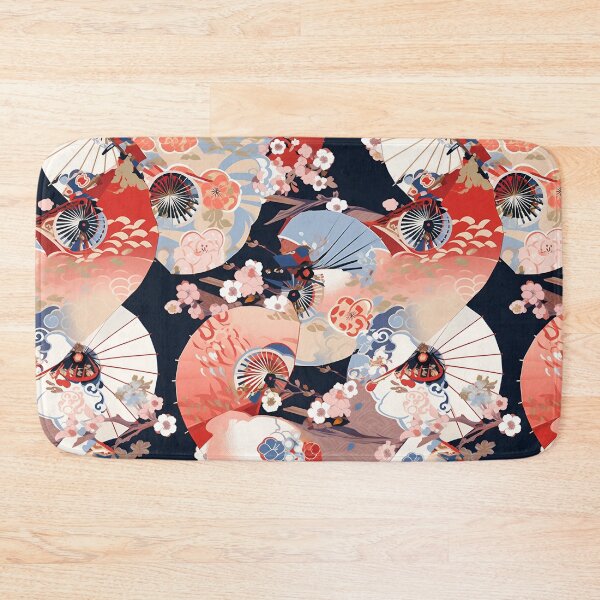 Item preview, Kimono Print Fans in flight designed and sold by BopBopShop.
