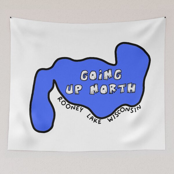 Item preview, Going up north kipping cabin (Rooney Lake outline)  designed and sold by BakerShaker04.