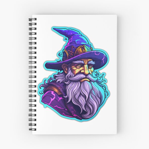Item preview, Cyberpunk wizard Festive Neon designed and sold by StrongSouls.