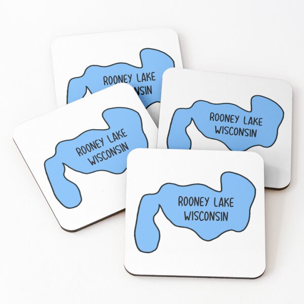 Item preview, Rooney Lake outline with text  designed and sold by BakerShaker04.