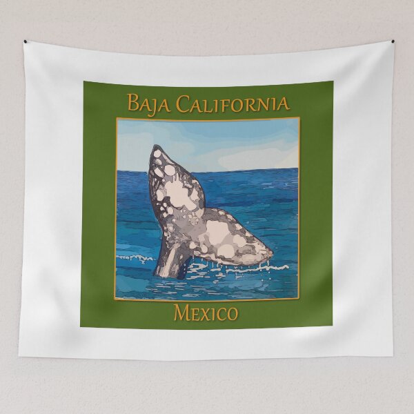 Item preview, Whale Tail in Baja California Mexico - Welshdesigns designed and sold by welshdesigns.