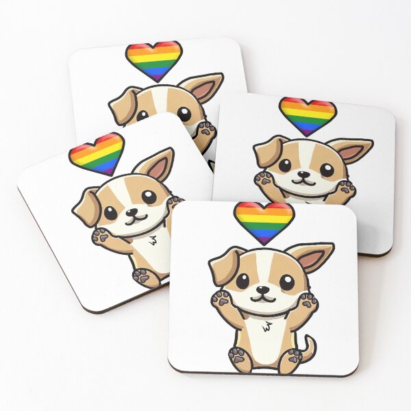 Item preview, Simple Puppy Pride designed and sold by CritterCulture.