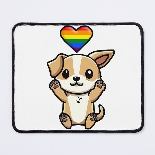 Item preview, Simple Puppy Pride designed and sold by CritterCulture.