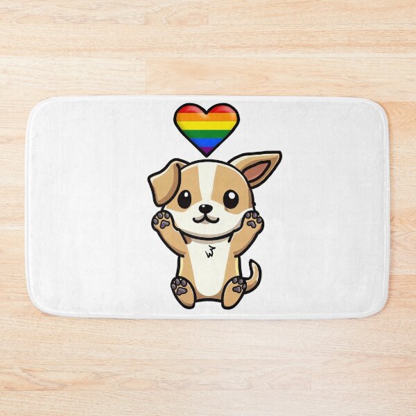 Item preview, Simple Puppy Pride designed and sold by CritterCulture.