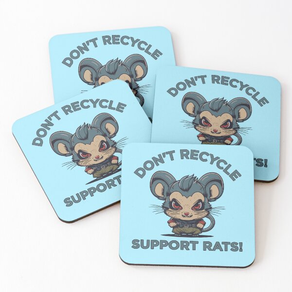 Item preview, Trashcanimals - Recycling - Rat designed and sold by brindled.