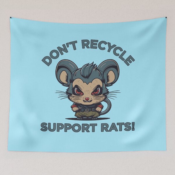 Item preview, Trashcanimals - Recycling - Rat designed and sold by brindled.