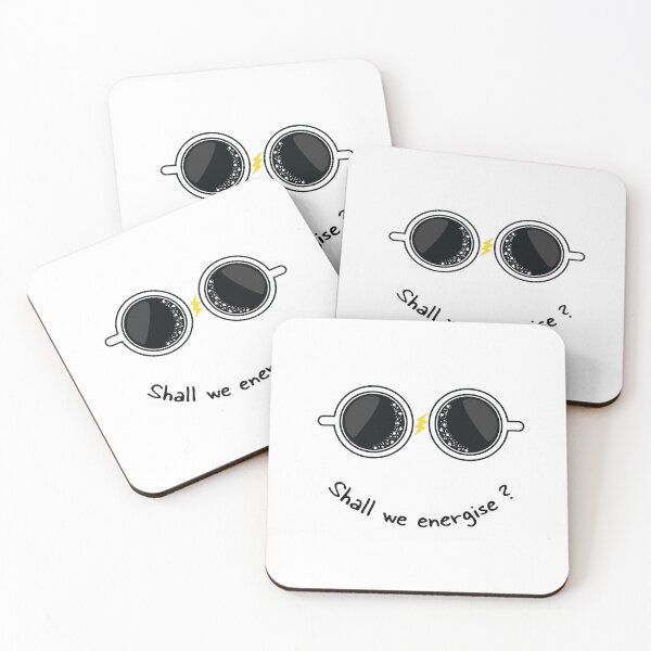 Item preview, Shall we energize?  with coffee !  designed and sold by Maksab Designs.