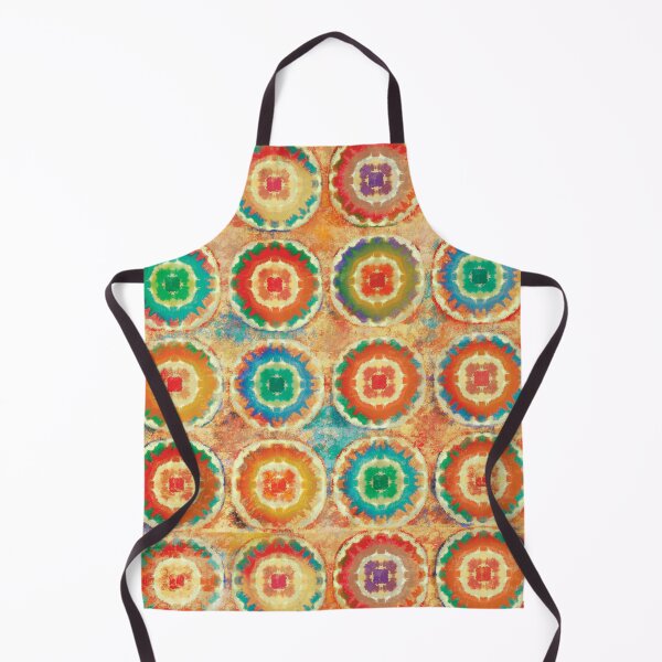 Aperçu de l'œuvre Patchwork orange artificiel créée et vendue par Karin Taylor.