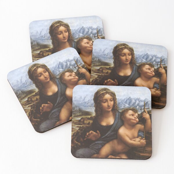 Item preview, Virgin of the Spindle by Leonardo da Vinci designed and sold by Pixelogia.