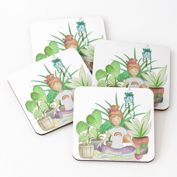 Item preview, Happy Place, plant meditation designed and sold by Creativbubble.
