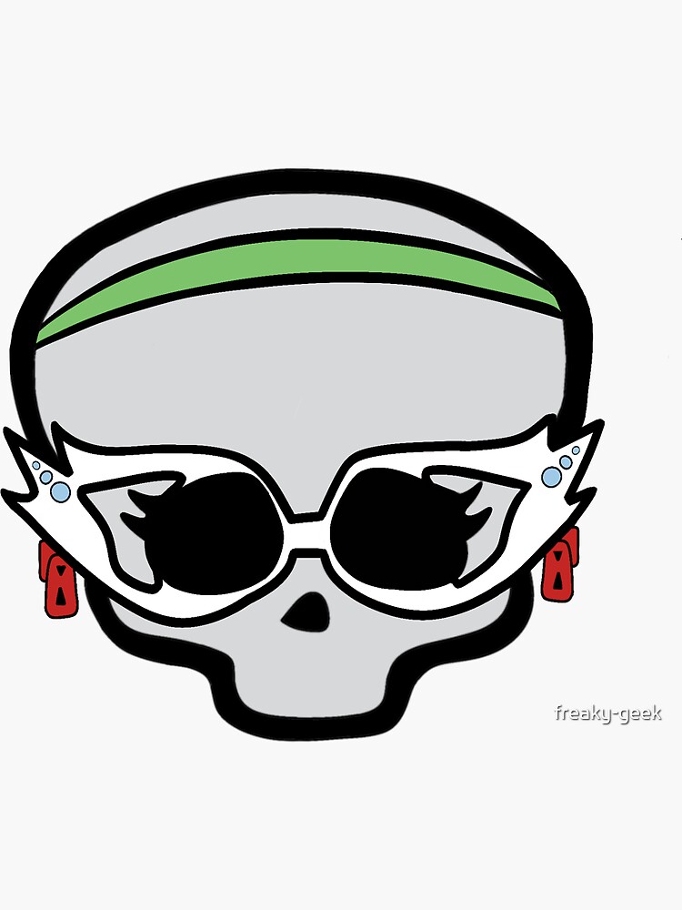 Monster High Ghoulia Yelps Sticker for Sale by Peeshes