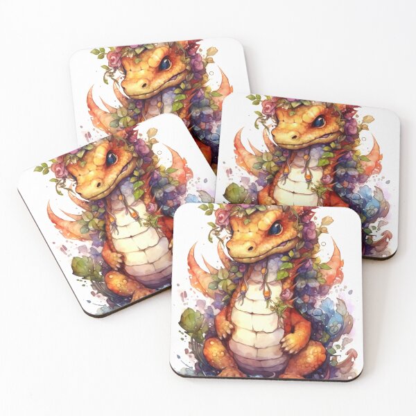 Item preview, Dragon Animal Clipart, Oriental Animal, Eastern Fauna Art, Asian Style Creature, Antique Creature, Oriental Style, Watercolor Art designed and sold by CoolorPaint.