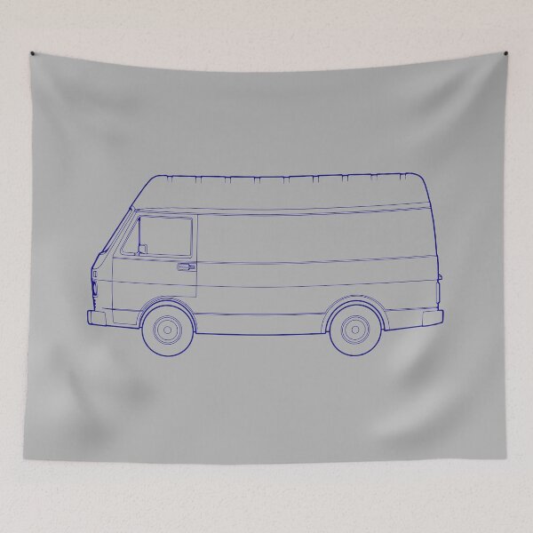 Item preview, German Delivery Van LT 80's designed and sold by ArtCraftLab.