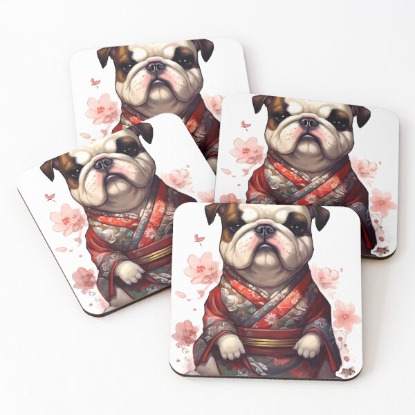 Item preview, French Bulldog Animal Clipart, Oriental Animal, Eastern Fauna Art, Asian Style Creature, Antique Creature, Oriental Style, Watercolor Art designed and sold by CoolorPaint.