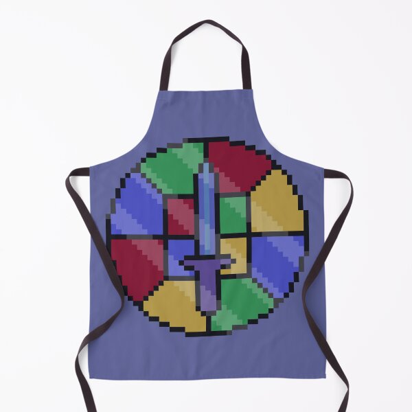 Item preview, pixel stained glass sword designed and sold by autumnalmanac.