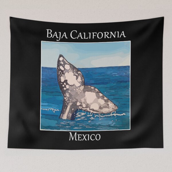Item preview, Whale Tail in Baja California Mexico - Welshdesigns designed and sold by welshdesigns.