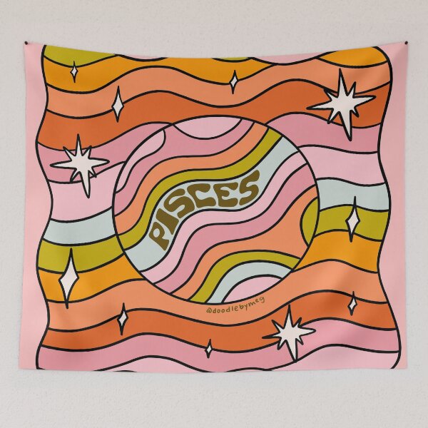 Item preview, Pisces Planet designed and sold by doodlebymeg.