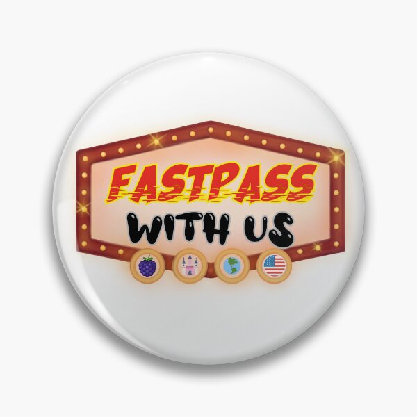 Item preview, Fastpass With Us -- 2023 Logo designed and sold by fastpasswithus.
