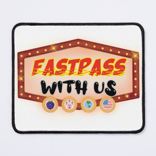 Item preview, Fastpass With Us -- 2023 Logo designed and sold by fastpasswithus.