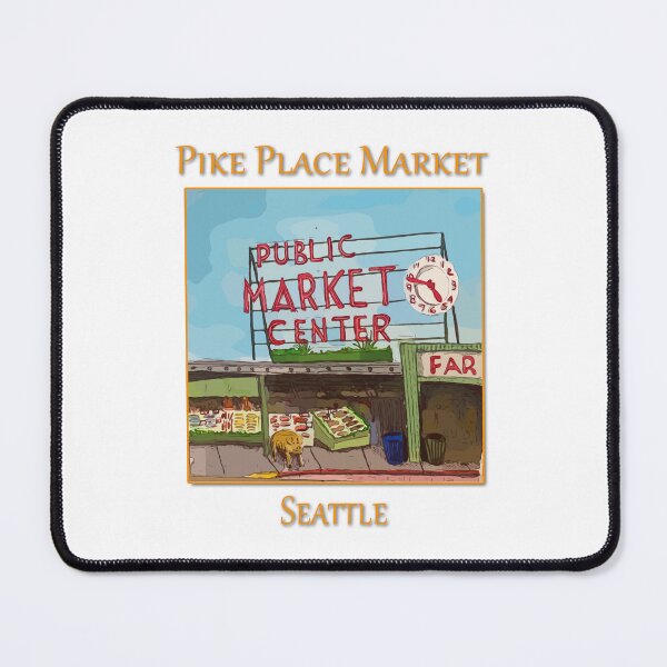 Item preview, Pike Place Market Seattle - Welshdesigns designed and sold by welshdesigns.