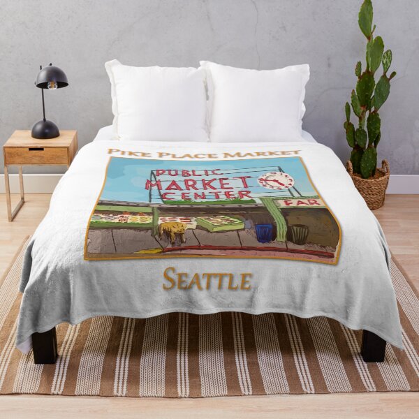 Item preview, Pike Place Market Seattle - Welshdesigns designed and sold by welshdesigns.