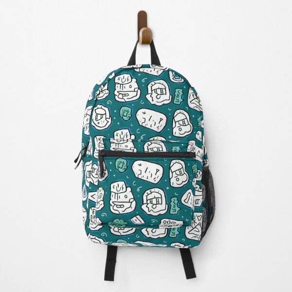 Item preview, Teal cartoon style runestones designed and sold by HueHop.