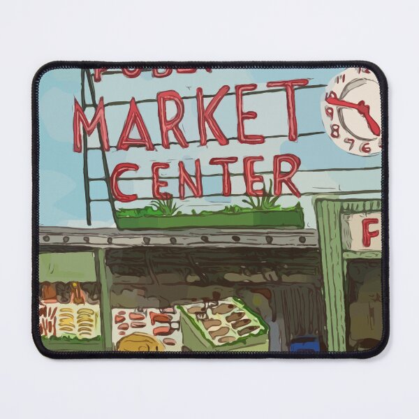 Item preview,  Pike Place Market Seattle - Welshdesigns designed and sold by welshdesigns.