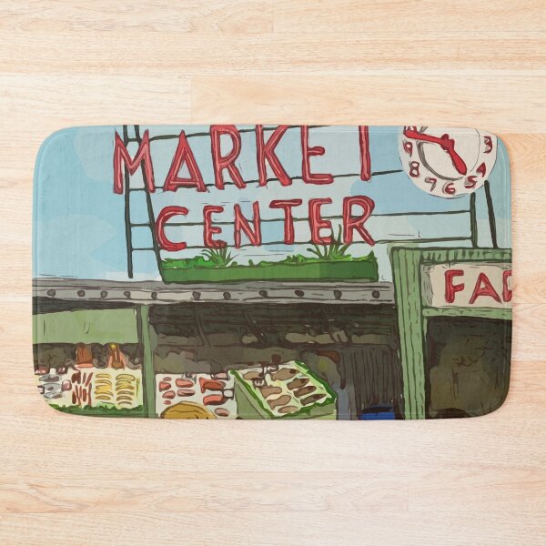 Item preview,  Pike Place Market Seattle - Welshdesigns designed and sold by welshdesigns.