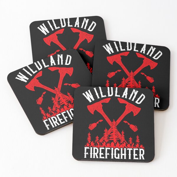 Item preview, Wildland Firefighter Forest Fire Fighter designed and sold by eternallygifted.