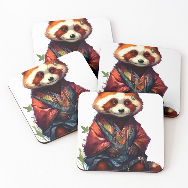 Item preview, Red Panda Animal Clipart, Oriental Animal, Eastern Fauna Art, Asian Style Creature, Antique Creature, Oriental Style, Watercolor Art designed and sold by CoolorPaint.