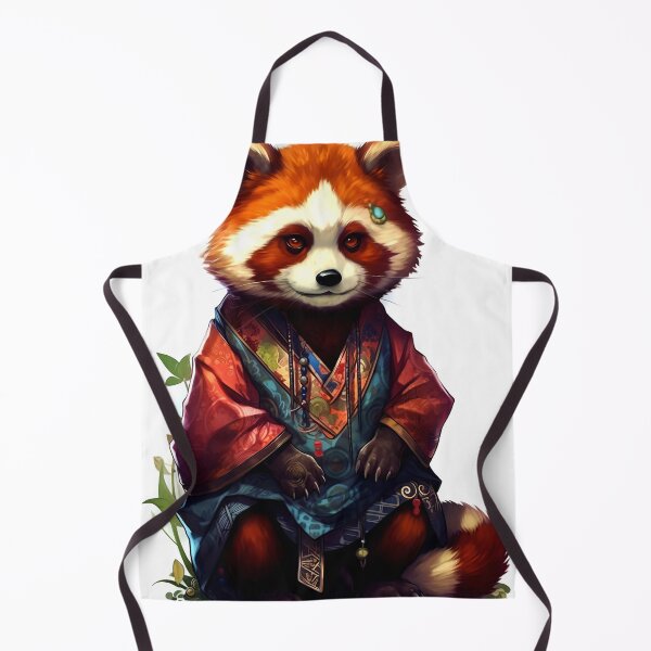Item preview, Red Panda Animal Clipart, Oriental Animal, Eastern Fauna Art, Asian Style Creature, Antique Creature, Oriental Style, Watercolor Art designed and sold by CoolorPaint.