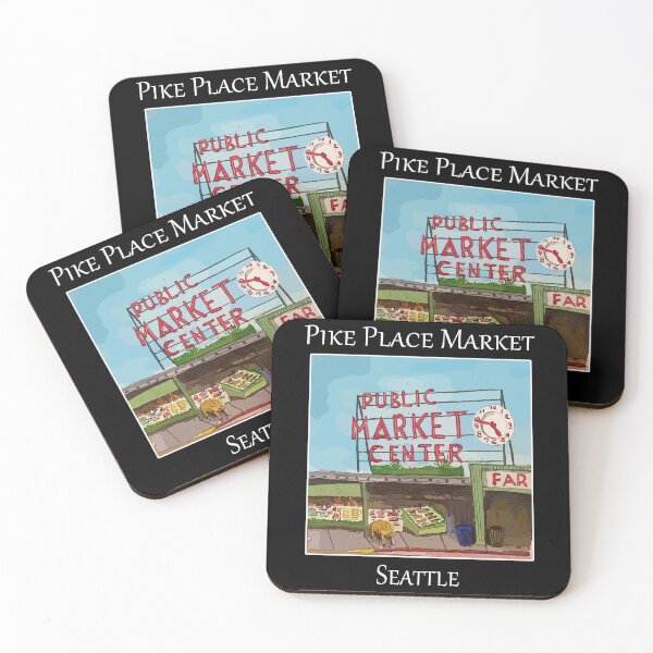 Item preview,  Pike Place Market Seattle - Welshdesigns designed and sold by welshdesigns.