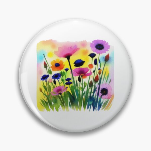 Artikelvorschau, Ein Aquarellgemälde mit Blumen entworfen und verkauft von NewAspect.