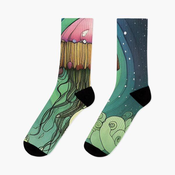 Item preview, Jellyfish Docket to the Moon designed and sold by LyndiiLoubie.