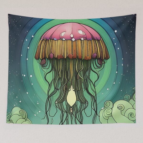 Item preview, Jellyfish Docket to the Moon designed and sold by LyndiiLoubie.