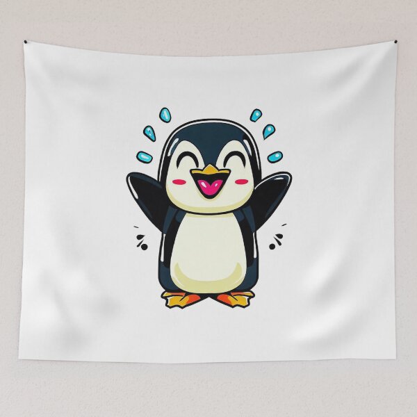 Item preview, THE  HAPPY PENGUIN designed and sold by luckymando.