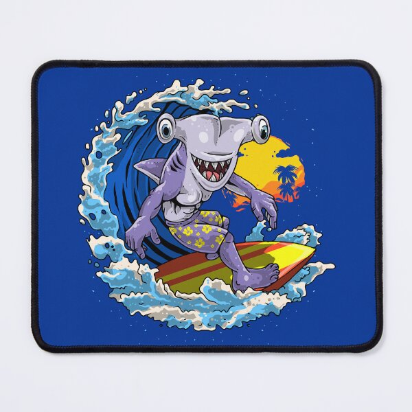 Item preview, Surfing Hammerhead Shark designed and sold by Meliafroggy.