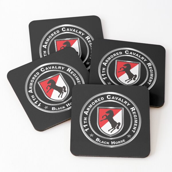 Item preview, 11th Armored Cavalry Regiment BLACK HORSE designed and sold by SoldierAlways.