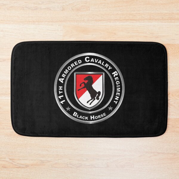 Item preview, 11th Armored Cavalry Regiment BLACK HORSE designed and sold by SoldierAlways.