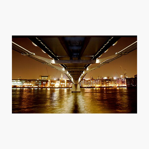 UNDER THE BRIDGE Photographic Print