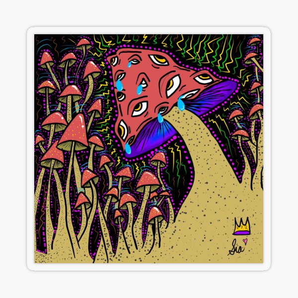 Item preview, Eyes of the Mushroom: Philly's Version designed and sold by siasdoodles.