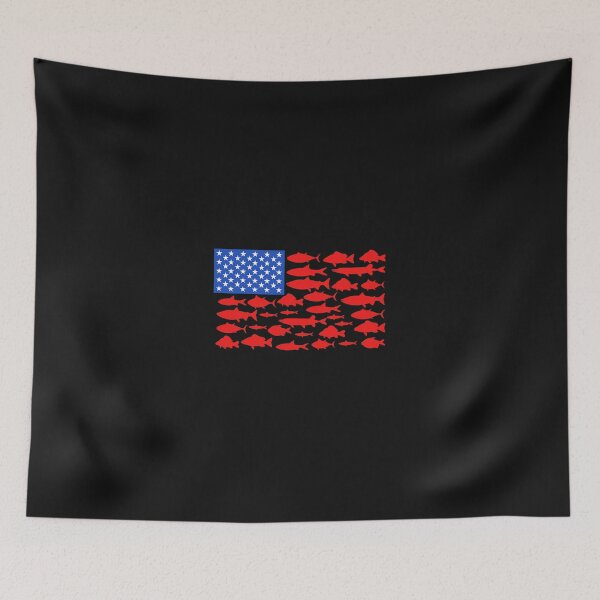 Item preview, Fishing american flag fishing 4th of july men women merica usa Fisher designed and sold by TyrellKuhic.