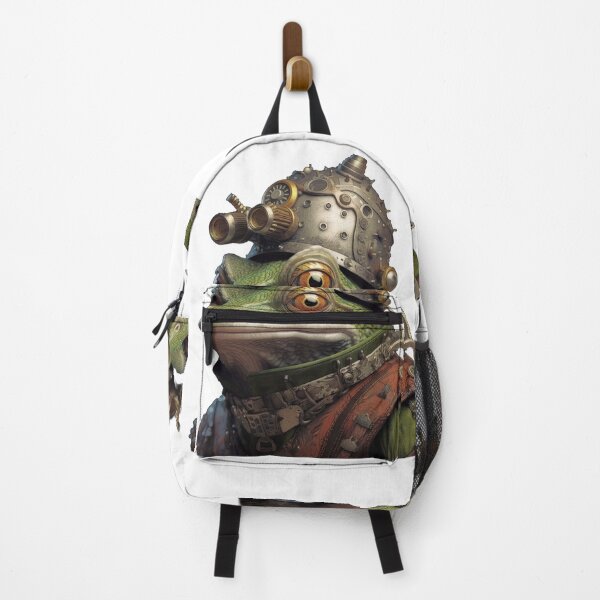 Item preview, Steampunk frog with helmet 1 designed and sold by Kim Kanger.